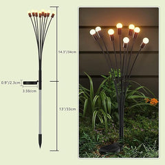 🔥Hot Sale 60% OFF🔥|Solar Powered Firefly Garden Light💡