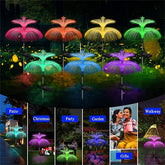 🌈 7 Color Changing Solar Waterproof Outdoor Lights Set | (Pack of 2) 🔥Get 50% OFF🔥