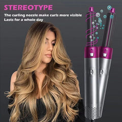 🥰Glam Hair 5 In 1 Multi head Hair Styler Brush 💇♀️