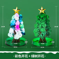 Christmas Magic Tree Colorful Tree Magical Watering Paper Tree Blossoming Crystal Creative Christmas Gift