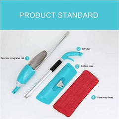 Aluminium Microfiber Spray Mop with Removable Pad