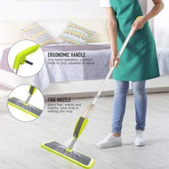 Aluminium Microfiber Spray Mop with Removable Pad