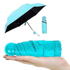 Buy 1 Get 1 Free Small Mini Umbrella With Cute Capsule Case | Folding Compact Pocket Umbrella