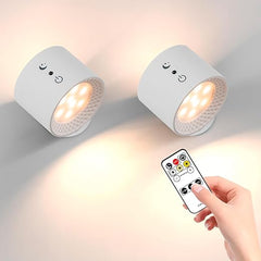 💡LED Wall Lamp Indoor | 🔥Magnetic Ball 360° Rotatable🔥