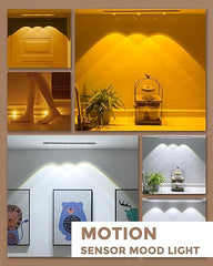 🛍️3 Light Color 🎨| Motion Sensor Cabinet Mood Light