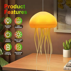 JellyGlow™ Soothing Jellyfish-Inspired Lamp