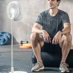 🥰🔋7200 Mah Fan | Standing Rechargeable Pedestal Fan🔥SUMMER SALE🔥Flat 50% OFF 🔥